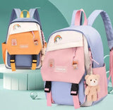 Colorful Girls School Backpack for Ages 1-3