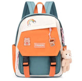 Colorful Girls School Backpack for Ages 1-3