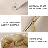 Large Capacity Waterproof PU Leather Makeup Bag with Handle and Divider