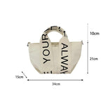 Canvas Shoulder Crossbody Women's Bag Tote Messenger Bag