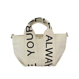 Canvas Shoulder Crossbody Women's Bag Tote Messenger Bag