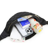 Plaid Waist Bag Belt Bags Shoulder Bags Crossbody Chest Bag Female Lady Travel
