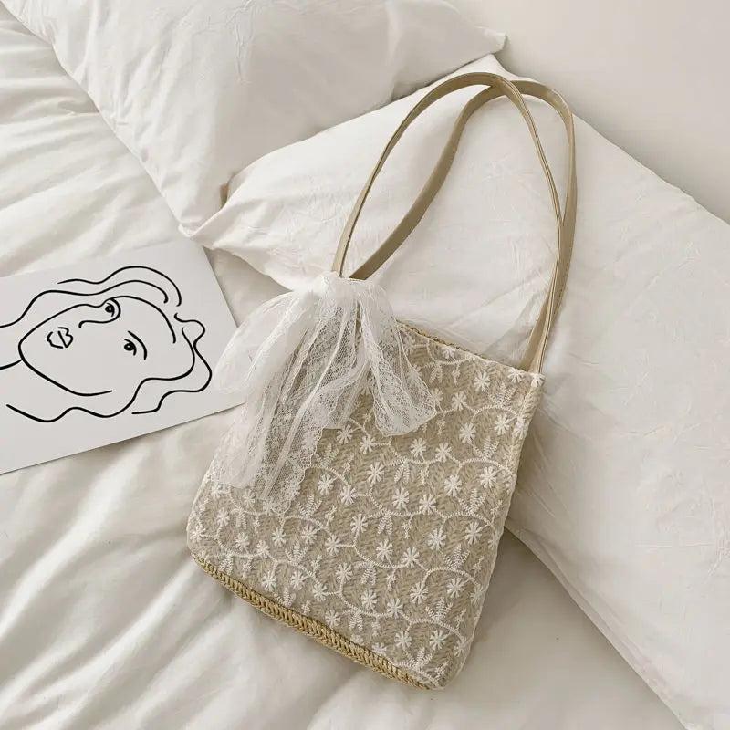 Mini Lace Handbags Spring Female Sweet Flower Hand Bags