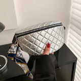 Space Cotton Lady Crossbody Bags Autumn Winter Waist Pack Casual Shopping