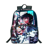 Alice In Borderland SchoolBags Student Backpacks Boys Girls Laptop Bags