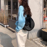 Women Casual Hobo Bags Large Capacity Handbags Girls Shoulder Crossbody Bag