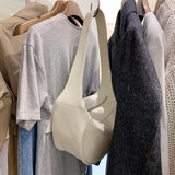 Women Casual Hobo Bags Large Capacity Handbags Girls Shoulder Crossbody Bag