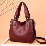 Women Portable Big Bag Autumn Winter Mother Bag Casual Satchel Handbag