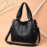 Women Portable Big Bag Autumn Winter Mother Bag Casual Satchel Handbag