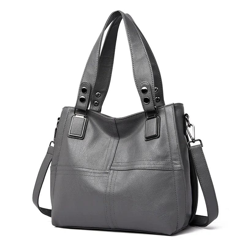 Women Portable Big Bag Autumn Winter Mother Bag Casual Satchel Handbag
