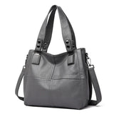 Women Portable Big Bag Autumn Winter Mother Bag Casual Satchel Handbag