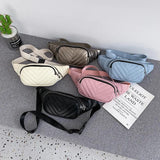 PU Leather Women's Shoulder Bag Small Square Crossbody Bag