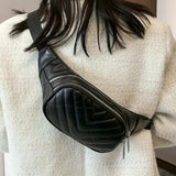 PU Leather Women's Shoulder Bag Small Square Crossbody Bag