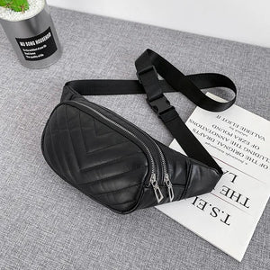 PU Leather Women's Shoulder Bag Small Square Crossbody Bag