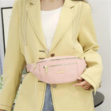 Casual Waist Bag Shoulder Cross Chest Bag Handbag All Matching Belt Bags