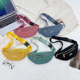 Casual Waist Bag Shoulder Cross Chest Bag Handbag All Matching Belt Bags