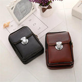 PU Leather Men Waist Packs Mobile Phone Bag Belt Waist Pouch For Men