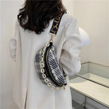 Canvas Female Belt Bag Clutch Fanny Pack Phone Pack Crossbody Chest Bags