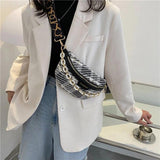 Canvas Female Belt Bag Clutch Fanny Pack Phone Pack Crossbody Chest Bags