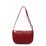 Vintage PU Leather Shoulder Tote Bag
