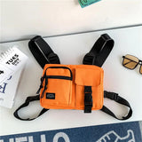 Tactical Chest Bag Hip Hop Vest Streetwear Bag Waist Pack