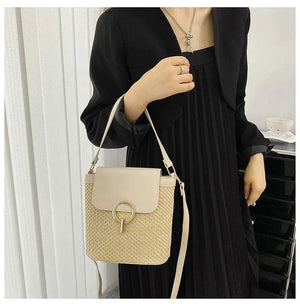 Bohemian Summer Crochet Small Bags for Women Vintage Purse