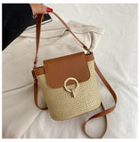 Bohemian Summer Crochet Small Bags for Women Vintage Purse