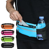 Waterproof Running Waist Bag Fitness Phone Holder Water Bottle Pack