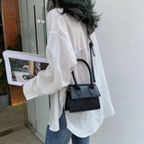 Mini Leather Crossbody Bag Small Shoulder Messenger Tote