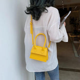 Mini Leather Crossbody Bag Small Shoulder Messenger Tote