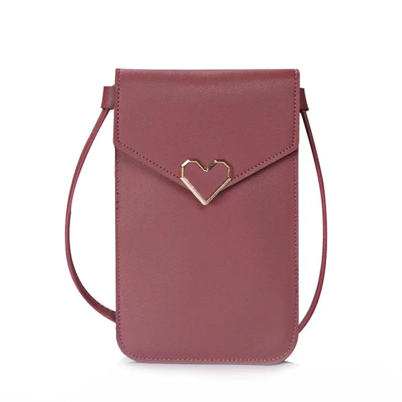 Women's Touch Screen Cell Phone Shoulder Bag