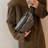 Women's Casual Chest Bag, Phone Holder Waist Pack