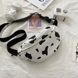 Small Chest Bag Wild Girl Japan Korea Canvas Messenger Style