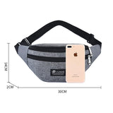 Women's Oxford Waist Bag Shoulder Crossbody Chest Messenger Belt Bags