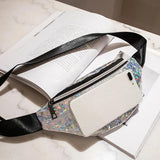 Neutral Sport Laser Beach Fanny Pack Messenger Crossbody Chest Bag