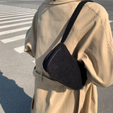 Winter Corduroy Shoulder Bag Casual Women Shoulder Bags