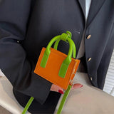 Mini PU Leather Lipstick Crossbody Bags for Women