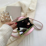 Mini PU Leather Lipstick Crossbody Bags for Women