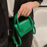 Mini PU Leather Lipstick Crossbody Bag for Women