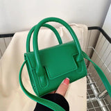 Mini PU Leather Lipstick Crossbody Bag for Women