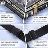 Pop Dad Belt Bag Girls Flesh PVC Fanny Pack Bum Pouch Waist Bag Gift