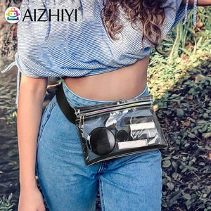 Pop Dad Belt Bag Girls Flesh PVC Fanny Pack Bum Pouch Waist Bag Gift