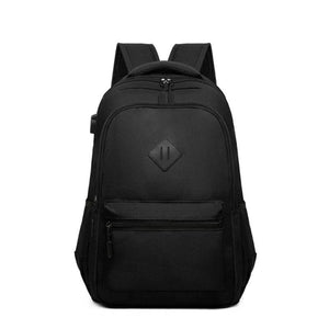Waterproof Men Backpack Business Schoolbag USB Charging Laptop Backpac