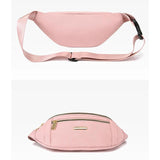 Women's Oxford Waist Bag Crossbody Chest Bag Messenger Belt Bag
