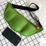 Bean Shaped Cross Bag Women Chest Bag Shoulder Bags Female