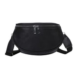 Vintage Leather Shoulder Bag for Women, Zipper Travel Handbag