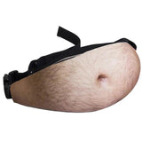 Funny Dad Bod Money Belt Bag Men Travel Fanny Pack Beer Fat Belly