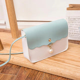 PU Leather Crossbody Bag For Women Shoulder Messenger Bag Lady Handbag