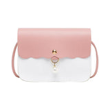 PU Leather Crossbody Bag For Women Shoulder Messenger Bag Lady Handbag