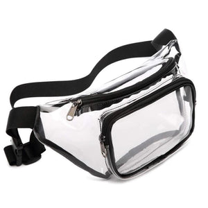 Waterproof Transparent Waist Purse Bag Clear Pack Mens Packs Waist Pack 3xl